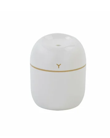 Sessiz Mini Nemlendirici 5 Esans Hediyeli USB Bağlantılı LED Işıklı Buhar Maki