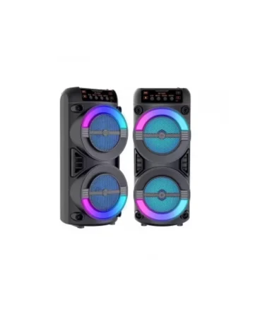 RGB Işıklı Taşınabilir Bluetooth Hoparlör Güçlü Stereo Ses
