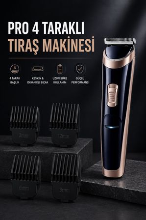 Paslanmaz Çelik Bıçaklı Hassas Çelik Bıçaklı Tıraş Makinesi