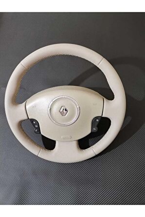 Renault Megane 2 Araca Özel Direksiyon Kılıfı