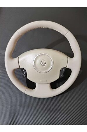 Renault Megane 2 Araca Özel Direksiyon Kılıfı