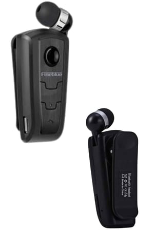Mikrofonlu Makaralı Bluetooth Kulakiçi Kulaklık Android ve İOS Uyumlu Yeni Nesil