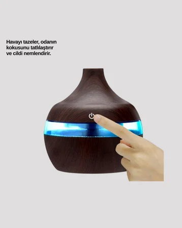 Prizden Çalışan Sessiz Ultrasonik Hava Nemlendirici Difüzör Yeni Nesil