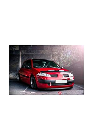 Renault Megane 2 Uyumlu Laguna Lip Ön Tampon Eki 2 Parça