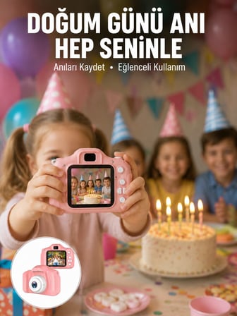 Taşınabilir Mini Kamera HD Video Fotoğraf Çekimli USB Bağlantılı Şarjlı Kay