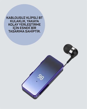 Ultra Hızlı Şarj Özellikli Type-C Bluetooth Kulaklık – 10 Dakikada %50 Şarj