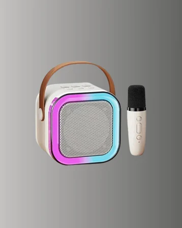 Taşınabilir Karaoke Mikrofon Seti Bluetooth Hoparlörlü Yeni Nesil