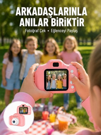 Şarjlı Mini Video Kamera HD Fotoğraf Çekimli Bilgisayar Bağlantılı Hafıza Ka