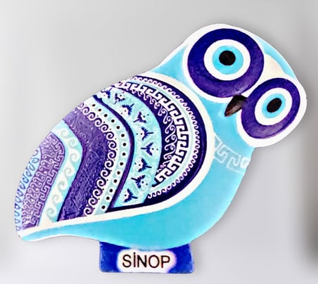 SİNOP Polyester Kabartmalı Magnet 5,5 x 9 cm  Dekoratif Hediyelik Buzdolabı Süsü (kod:1624)