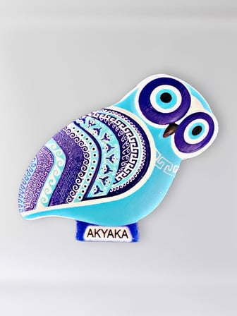 AKYAKA Polyester Kabartmalı Magnet 5,5 x 9 cm  Dekoratif Hediyelik Buzdolabı Süsü  (kod:1843)