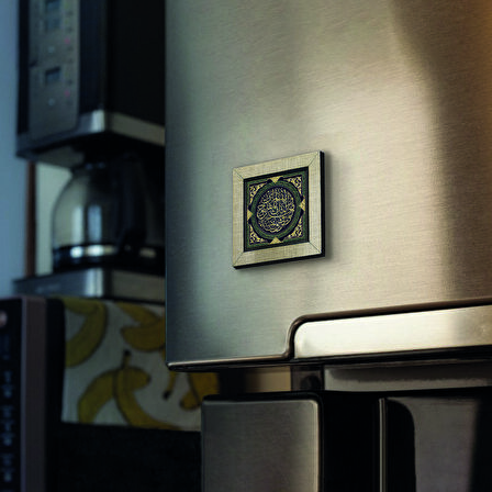 Haşr 9  Baskılı MDF  Magnet(KH-165)Buzdolabı Süsü