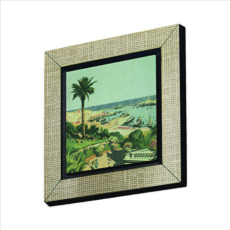 İtalya Görseli Baskılı MDF  Magnet(KRG-057)Buzdolabı Süsü