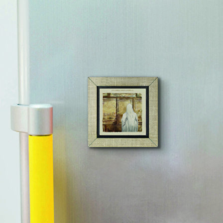 Kudüs Ağlama Duvarı Baskılı MDF  Magnet(KRG-071)Buzdolabı Süsü