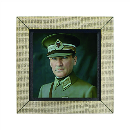 Atatürk Baskılı MDF  Magnet(KRT-102)Buzdolabı Süsü