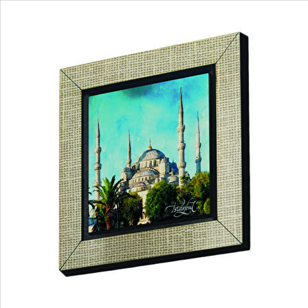 Sultanahmet Camii  Baskılı MDF  Magnet(KRT-013)Buzdolabı Süsü