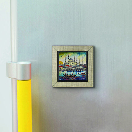 Sultanahmet Camii  Baskılı MDF  Magnet(KRT-014)