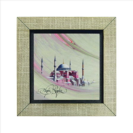 Ayasofya Camii Baskılı MDF  Magnet(KRT-002)
