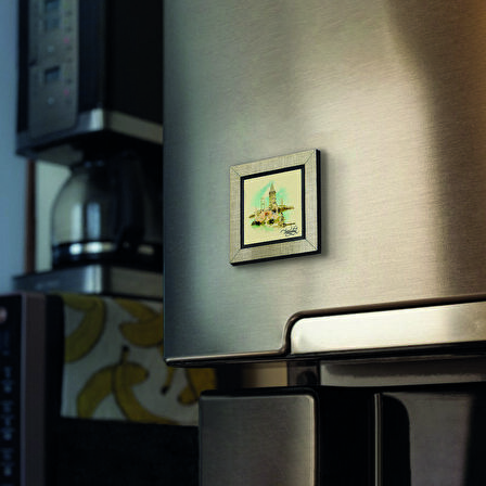 İstanbul Sembolik Yerler Baskılı MDF  Magnet(KRT-027)