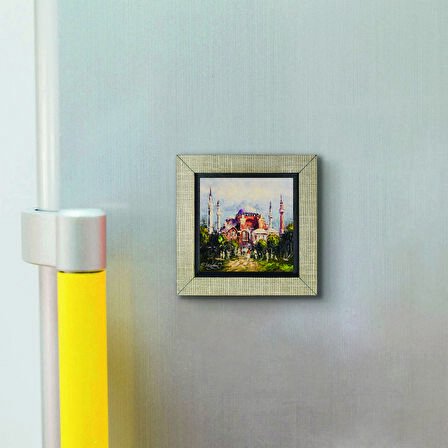 Ayasofya Camii  Baskılı MDF  Magnet(KRT-003)