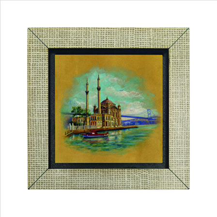 Ortaköy Camii  Baskılı MDF  Magnet(KRT-036)Buzdolabı Süsü