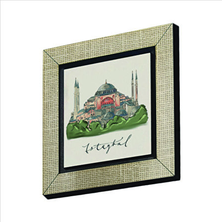 Ayasofya Camii  Baskılı MDF  Magnet(KRT-006)