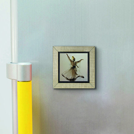 Semazen  Baskılı MDF  Magnet(KRT-074)