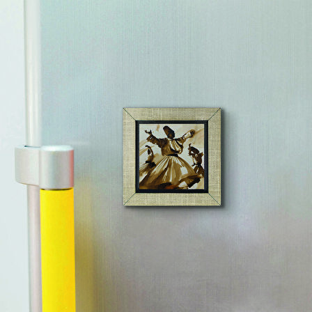 Semazen  Baskılı MDF  Magnet(KRT-076)