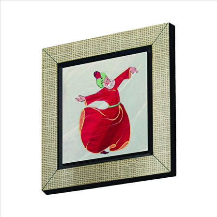 Semazen  Baskılı MDF  Magnet(KRT-079)Buzdolabı Süsü