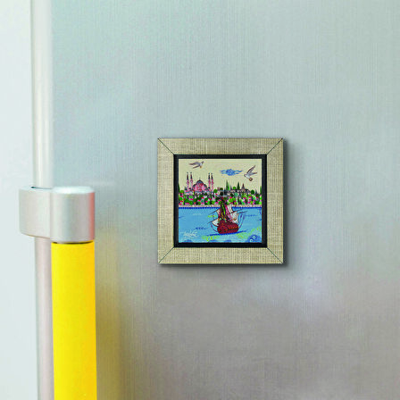 Ayasofya Camii  Baskılı MDF  Magnet(KRT-008)