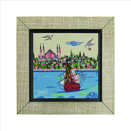 Ayasofya Camii  Baskılı MDF  Magnet(KRT-008)