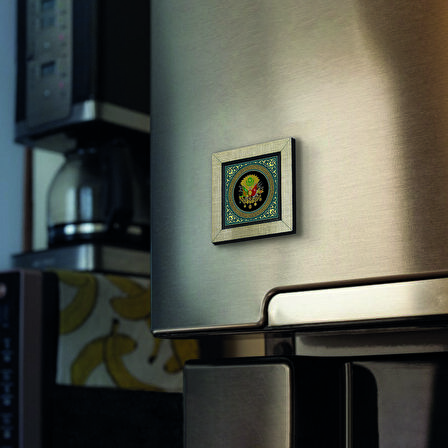 Osmanlı Arması  Baskılı MDF  Magnet(KRT-086)