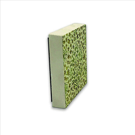 Osmanlı Çiçek Baskılı Doğaltaş  Magnet(KD-046)Buzdolabı Süsü