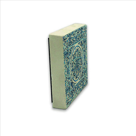 İtalyan Deseni Baskılı Doğaltaş  Magnet(KD-074)Buzdolabı Süsü