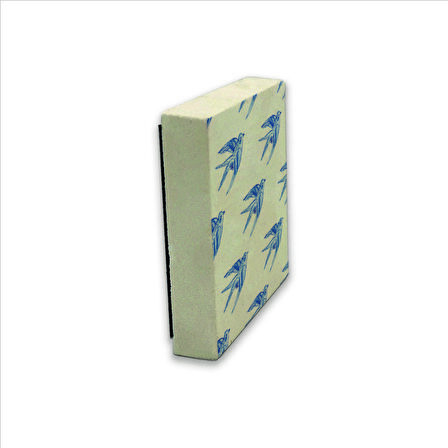 Hollanda Deseni Baskılı Doğaltaş  Magnet(KD-096)Buzdolabı Süsü
