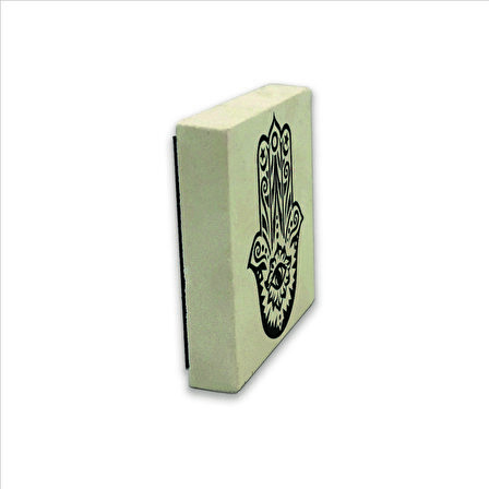 Fatıma’nın Eli Baskılı Doğaltaş  Magnet(KD-004)Buzdolabı Süsü