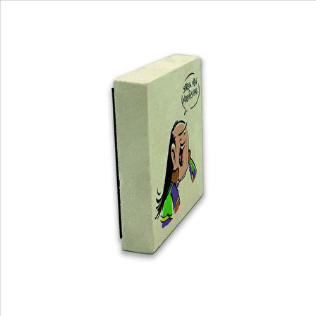 Haagse Harry (Hollanda Çizgiroman Karakteri) Baskılı Doğaltaş  Magnet(KRG-043)Buzdolabı Süsü