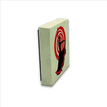İspanyol Flamenko Dansçısı Baskılı Doğaltaş  Magnet(KRG-063)Buzdolabı Süsü