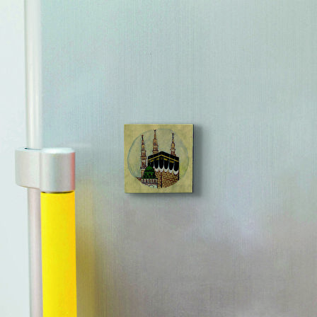 Kabe Görseli  Baskılı Doğaltaş  Magnet(KRG-078)Buzdolabı Süsü