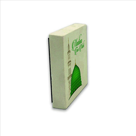 Mescid-i Nebevi  Baskılı Doğaltaş  Magnet(KRG-080)