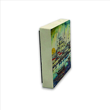 Sultanahmet Camii Baskılı Doğaltaş  Magnet(KRT-014)