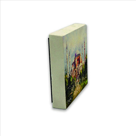 Ayasofya Camii  Baskılı Doğaltaş  Magnet(KRT-003)