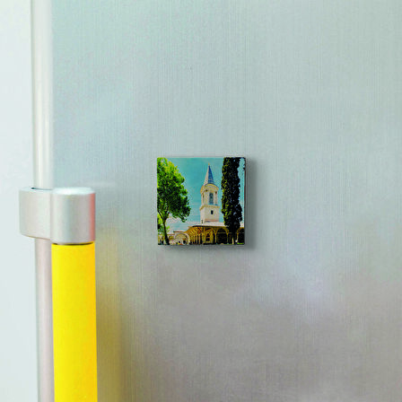 Adalet Kulesi (Topkapı Sarayı)  Baskılı Doğaltaş  Magnet(KRT-053)