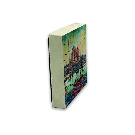 Ayasofya Camii Baskılı Doğaltaş  Magnet(KRT-007)