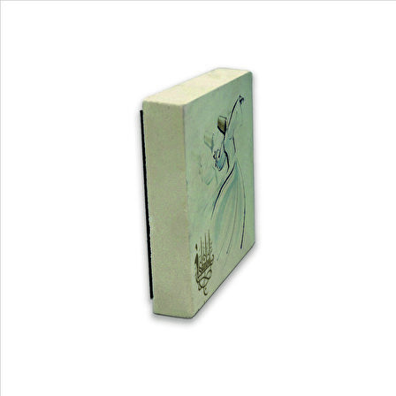 Semazen Baskılı Doğaltaş  Magnet(KRT-072)Buzdolabı Süsü