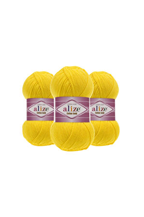 Cotton Gold Pamuklu Örgü İpi Amigurumi İpi 110 3 Adet