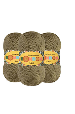 Bonbon Lüks Örgü İpi Patiklik İp 98295 3 Adet