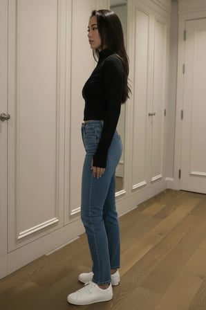Fermurlı Balık Bluz Slim Fit