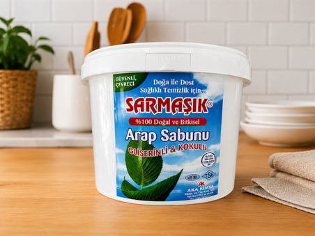 Arap Sabunu Jel 1 Kg – Güçlü Temizleme Etkisi, Kir ve Yağ Çözücü, Ev, Ofis ve Çok Amaçlı Yüzey Temizleyici
