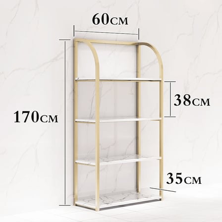 MĞZ4243 Modern Ayaklı Metal Ayarlanabilir Konfeksiyon Askılık Standı