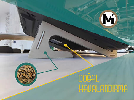 Ahşap Notebook / Laptop Standı